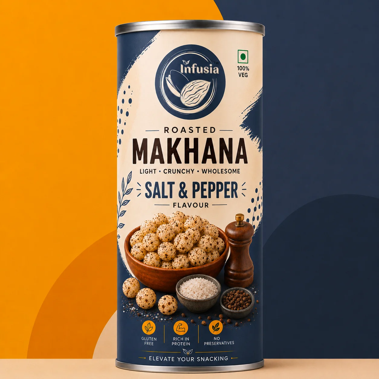 Makhana Salt and Pepper